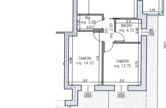 APPARTAMENTO CON DUE CAMERE E GARAGE IN CLASSE &#8220;A4&#8221; &#8211; RIF. C102 &#8211; APP. 5